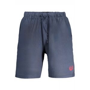 GIAN MARCO VENTURI MEN'S BLUE SHORT PANTS