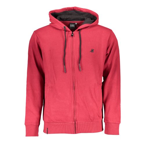 US GRAND POLO SWEATSHIRT WITH ZIP MAN RED slika 1