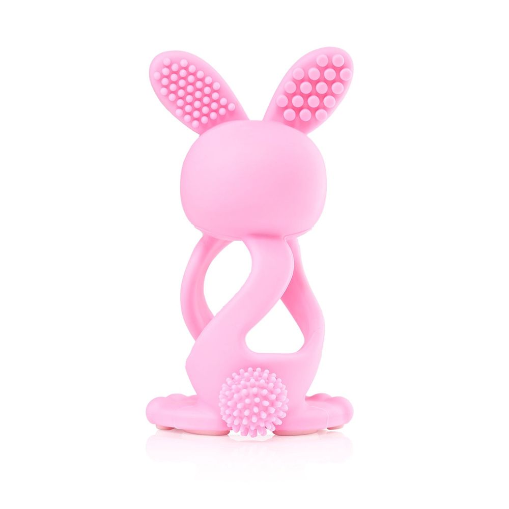 Brush-Baby Glodalica Bobbie Bunny 3D - Roza slika 2
