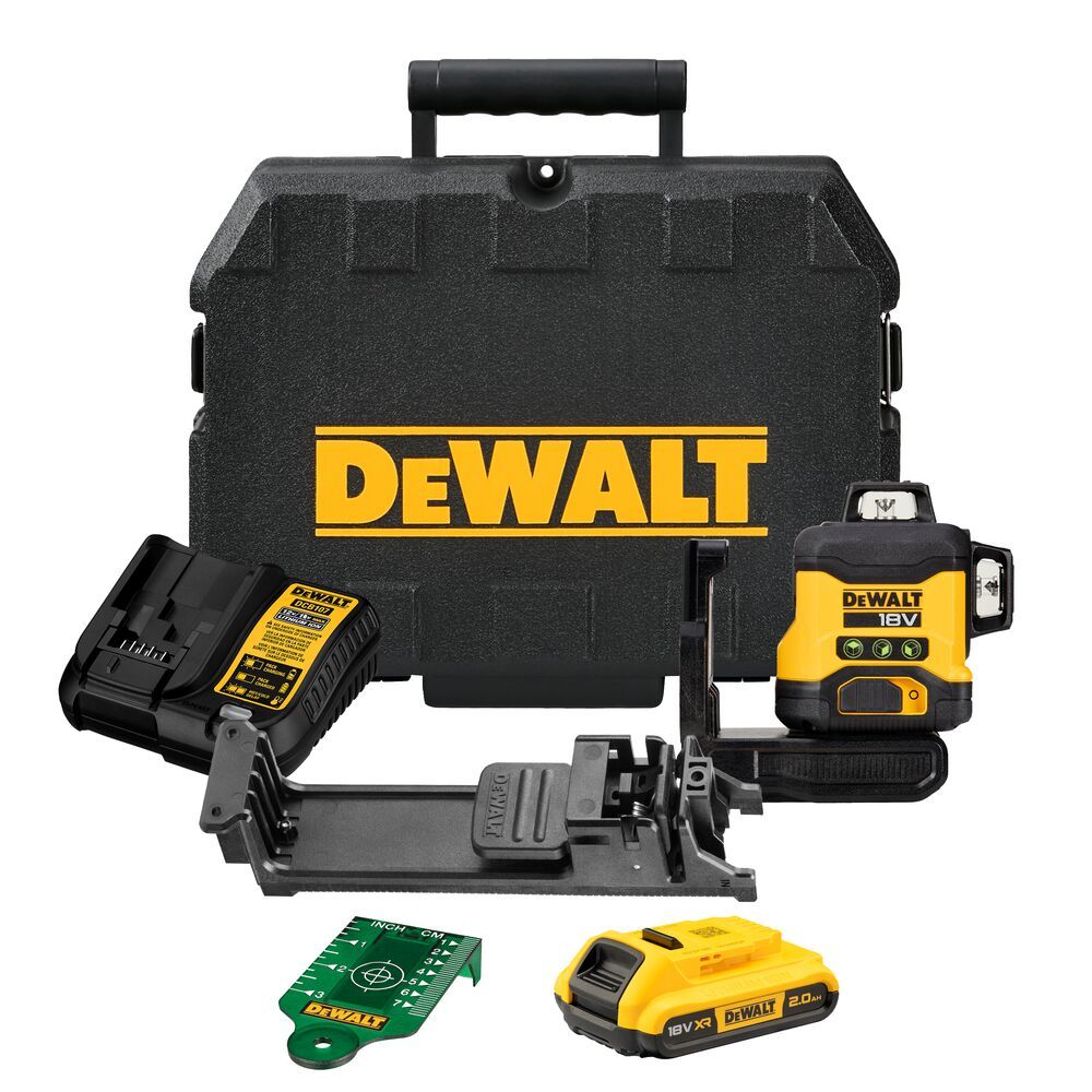 Dewalt večlinijski laser 18 V 1 x 2.0 Ah Li-ion DCLE34031D1 slika 1