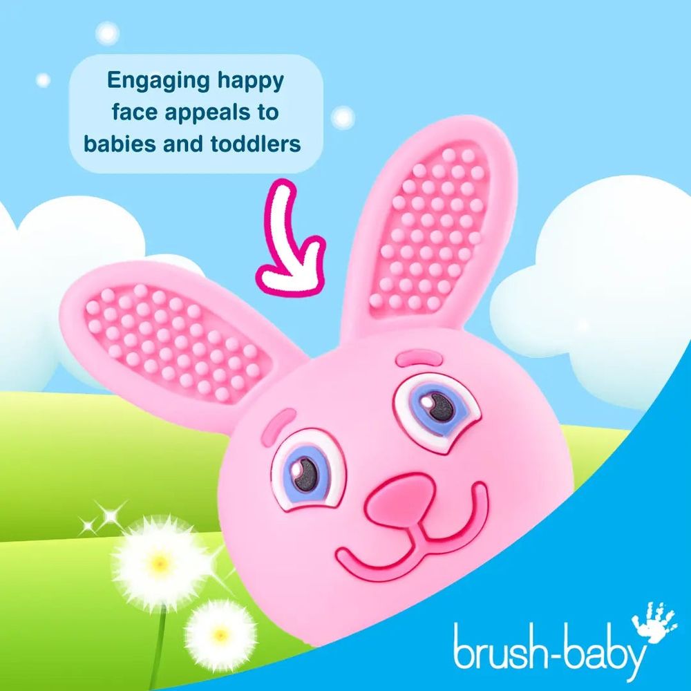Brush-Baby Glodalica Bobbie Bunny 3D - Cappuccino slika 13