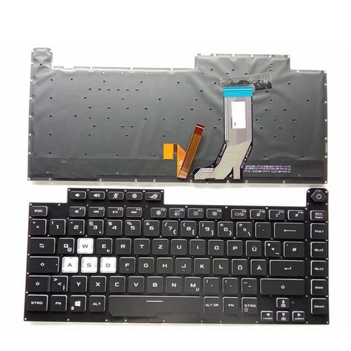 Tastatura za laptop Asus ROG Strix Scar III G512 G531 G532 veliki enter sa pozadinskim osvetljenjem slika 1