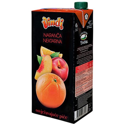 Vindi sok naranča nektarina 2l slika 2