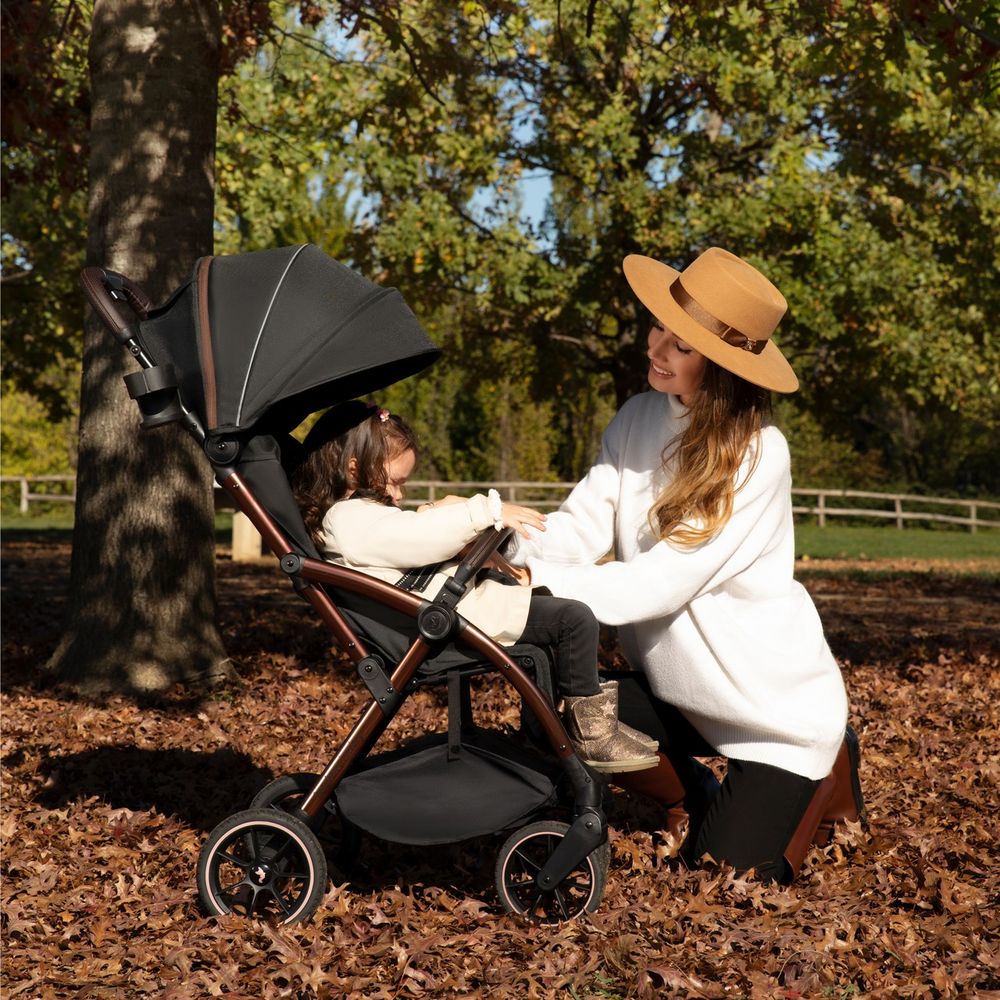 Leclercbaby Kolica Influencer XL, Black Brown slika 7