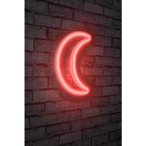 Wallity Ukrasna plastična LED rasvjeta, Crescent - Red slika 10