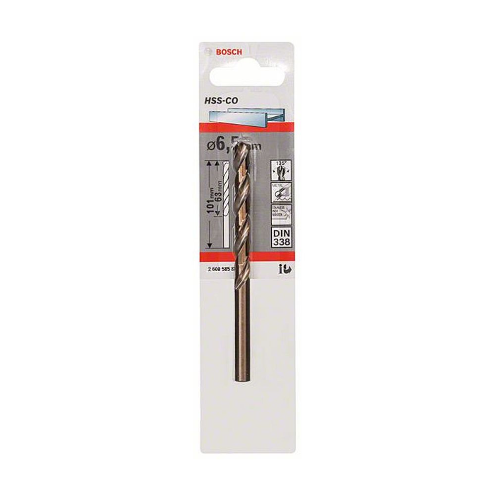 BOSCH Burgija HSS-Co 6.5 mm slika 2