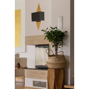 Aslı 8762-1 Gold
Black Wall Lamp