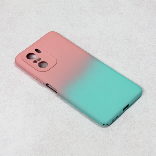 Torbica Double Color za Xiaomi Poco F3/Mi 11i roze-mint slika 1