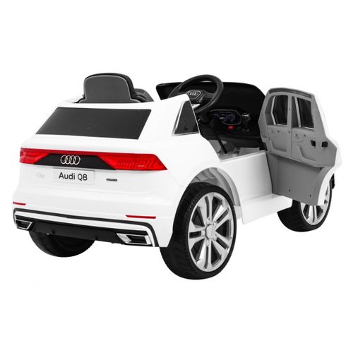 Licencirani auto na akumulator Audi  Q8 LIFT  - bijeli slika 9