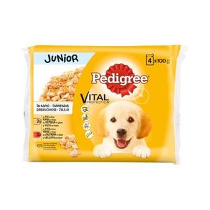 Pedigree kesice Junior, piletina i govedina 4x100g