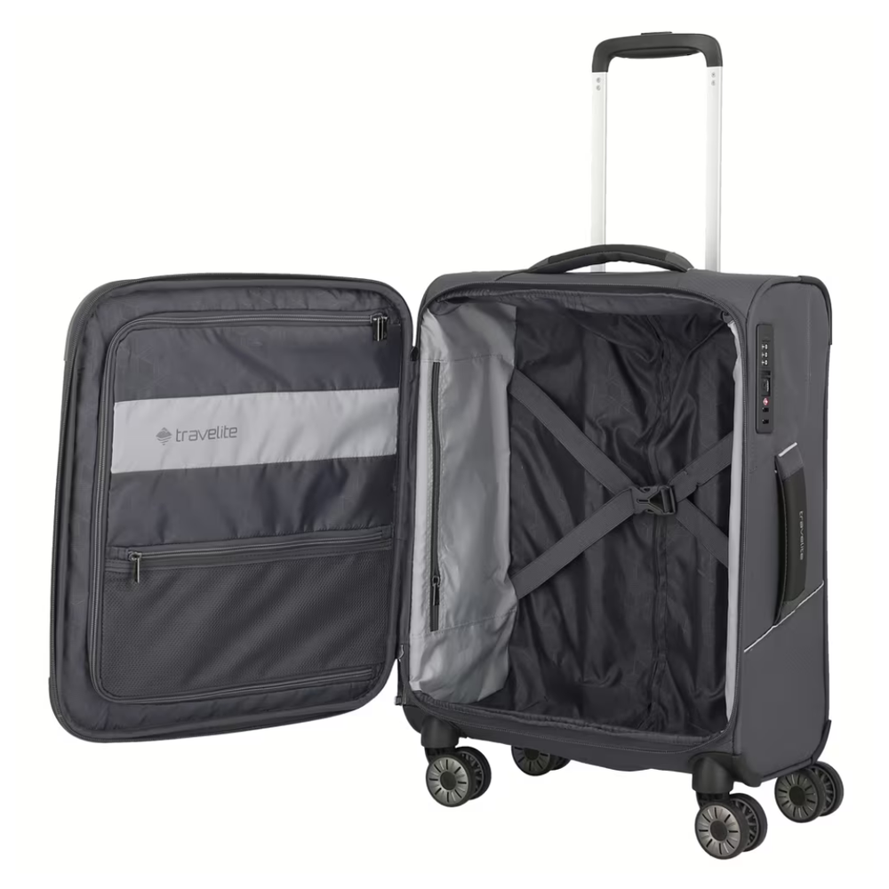 Travelite kofer 55 cm Skaii 092647-04, sivi slika 3