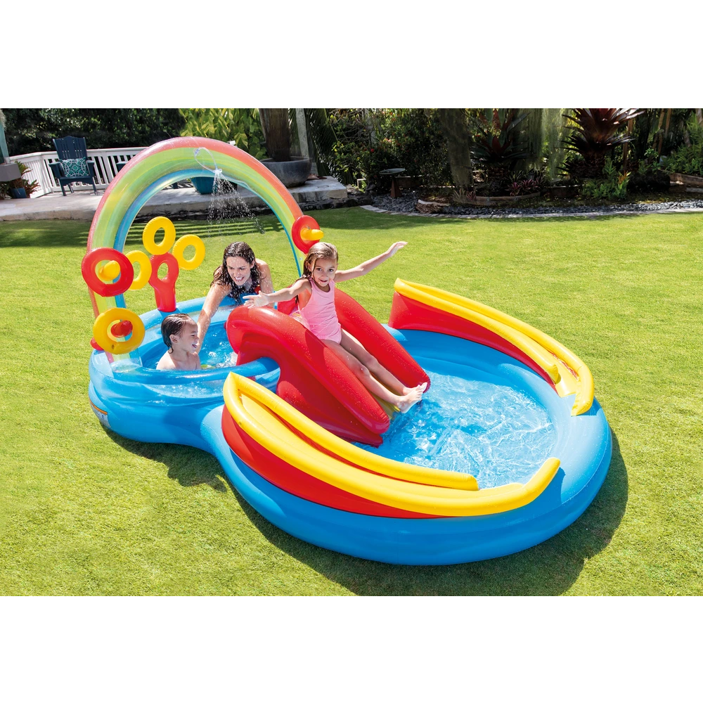 Intex bazen-igraonica 297x193x135 cm rainbow 57453NP slika 5