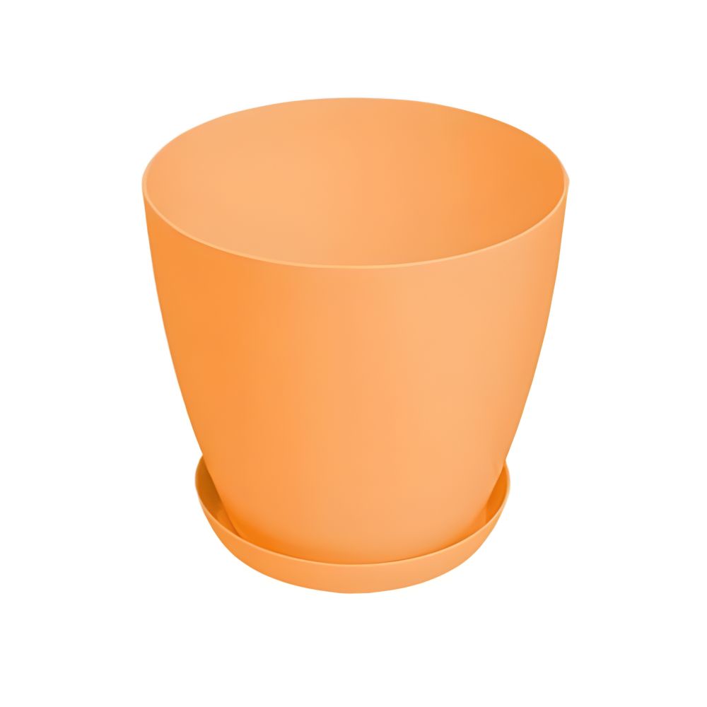 Saksija Lux 22 cm sa podmetačem breskva slika 1