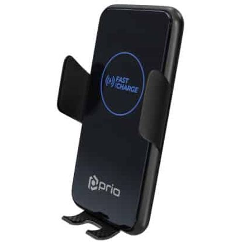 Prio Fast Charge bežični auto punjač 15W (USB C) crni slika 2