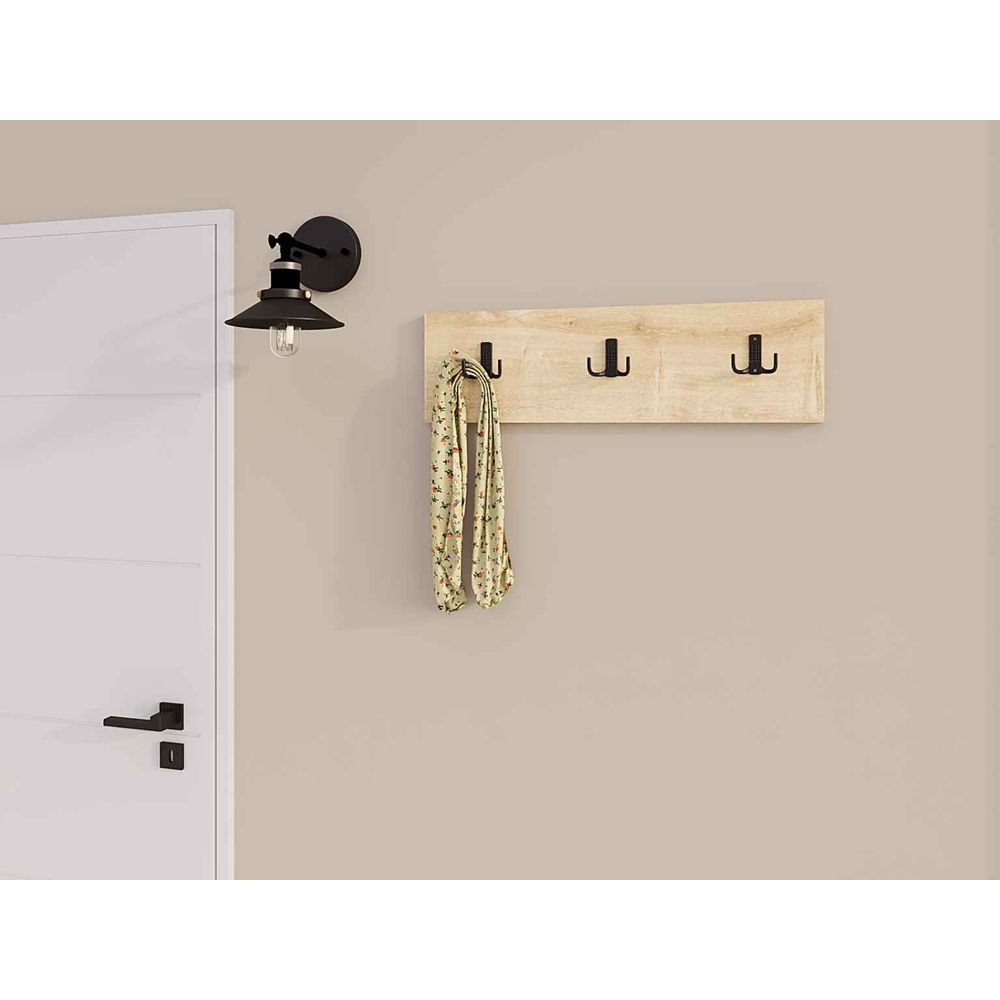 Wall Hook Üçlü - Safirni hrast slika 1