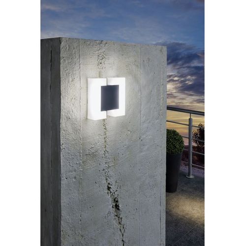 Eglo Sitia spoljna zidna lampa/2, led, 2x4,8w, antracit/bela  slika 2