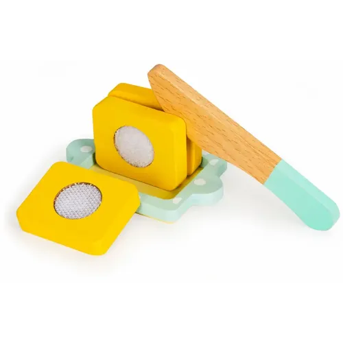 Ecotoys Drvena igračka toster sa dodacima slika 5