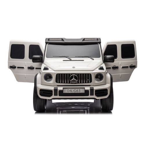 Licencirani auto na akumulator Mercedes Benz G63 AMG XXL 4x4 - dvosjed - bijeli slika 6