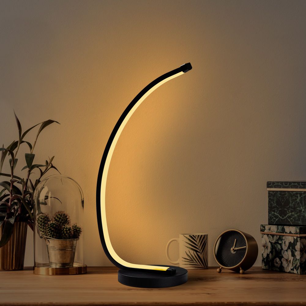 Bevel - Crna Stolna Lampa 13321 slika 3