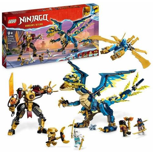 Igra Gradnje Lego Ninjago 71796 The elementary dragon against the Empress robot Pisana slika 1