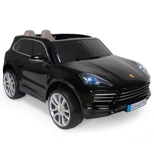 Injusa Porsche Cayenne s 12v r/c 2 painted/leather - crni 