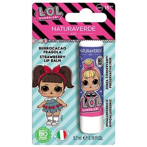 Naturaverde Kids L.O.L Surprise Balzam za usne jagoda 5,7ml