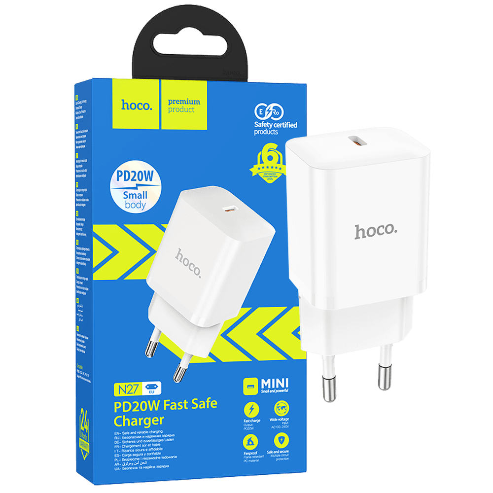 hoco. Punjač kućni, brzi, PD20W - N27 Innovative slika 1