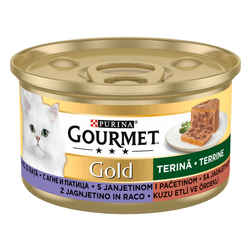 GOURMET GOLD Comp Janjetina i pačetina, 85 g slika 1