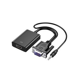 FAST ASIA Adapter-konvertor HDMI na VGA+Micro+Audio (m/ž)