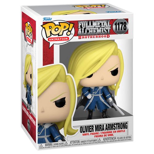 Funko POP figura Full Metal Alchemist Oliver Mira Armstrong slika 2