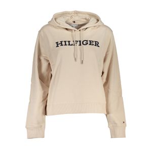 TOMMY HILFIGER WOMEN'S ZIPLESS SWEATSHIRT BEIGE