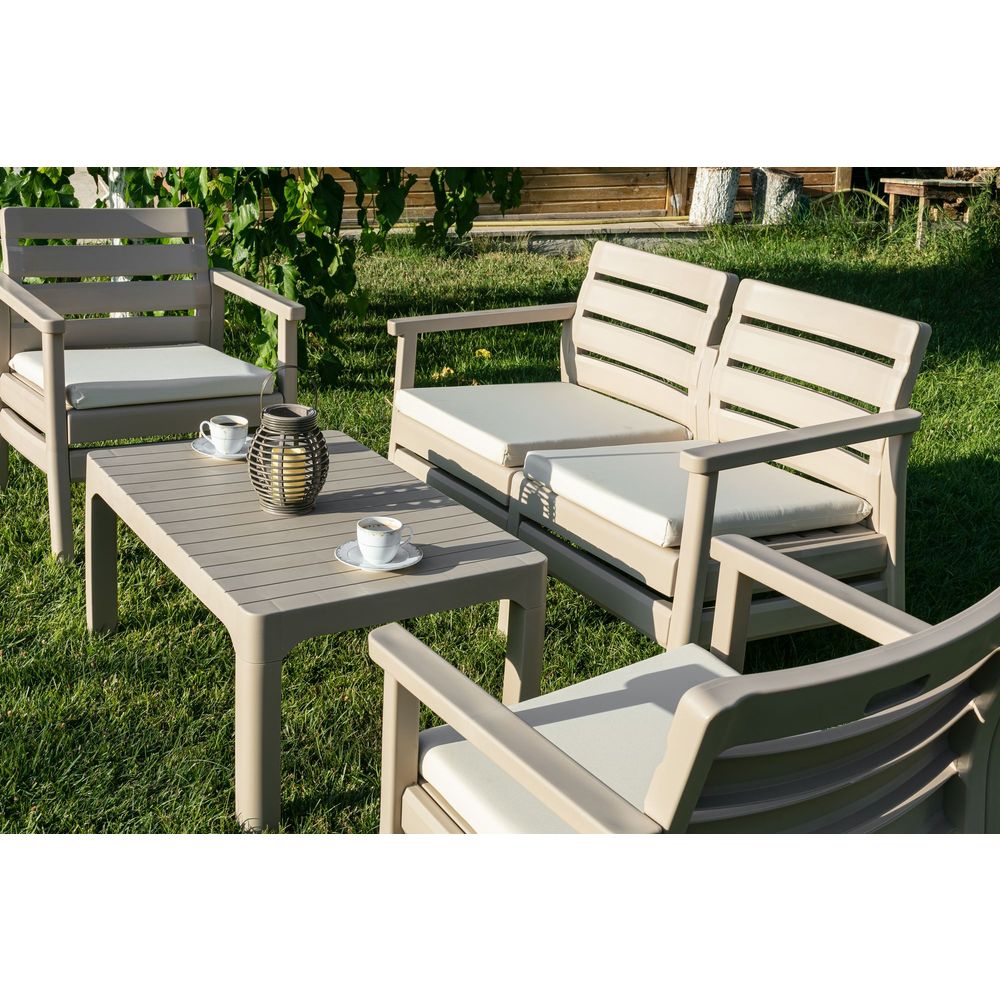Lounge set Solemare 125 u boji: Pustinjski bež slika 4