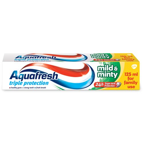 Aquafresh pasta za zube Mild & MInty 125ml slika 1