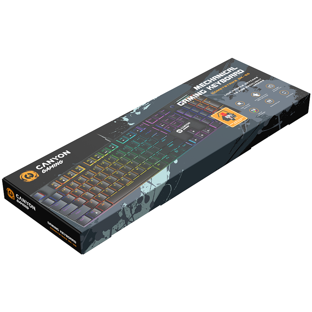 CANYON Cometstrike GK-55, 104 tastera Mehanička Tastatura slika 5