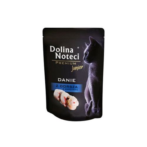 Dolina Noteci Premium Cat Junior Bakalar i Sardina 85g slika 1