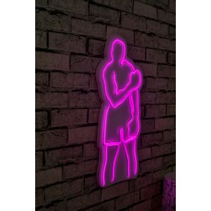 Wallity Ukrasna plastična LED rasvjeta, MANGO - Pink