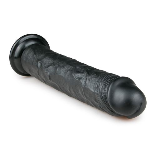 Dildo Realistic – 28,5 cm, crni slika 4