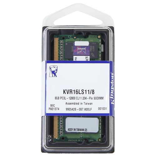 Memorija KINGSTON KVR16LS11 8 8GB SODIMM DDR3 1600MHz slika 3