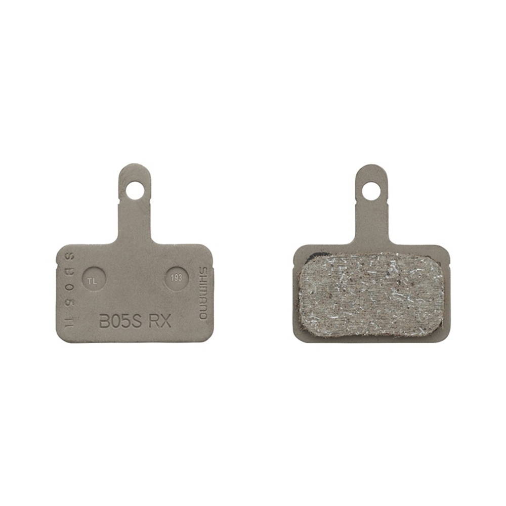 Pločice za disk Shimano Resin Pad W/O Fin (B05S-RX) - Izvrsna snaga kočenja slika 2