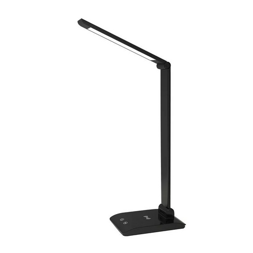 ASALITE stolna LED lampa s prigušivačem 7W 450lm CCT bežična USB, crna slika 10