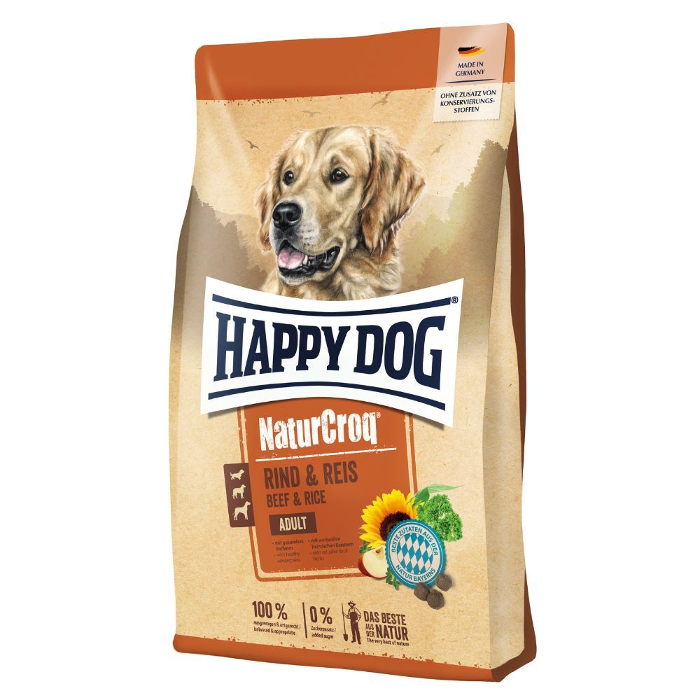 Happy Dog NaturCroq Adult govedina i riža slika 1
