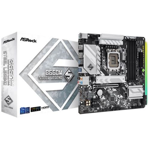 Asrock Intel LGA1700 B660M STEEL LEGEND slika 1