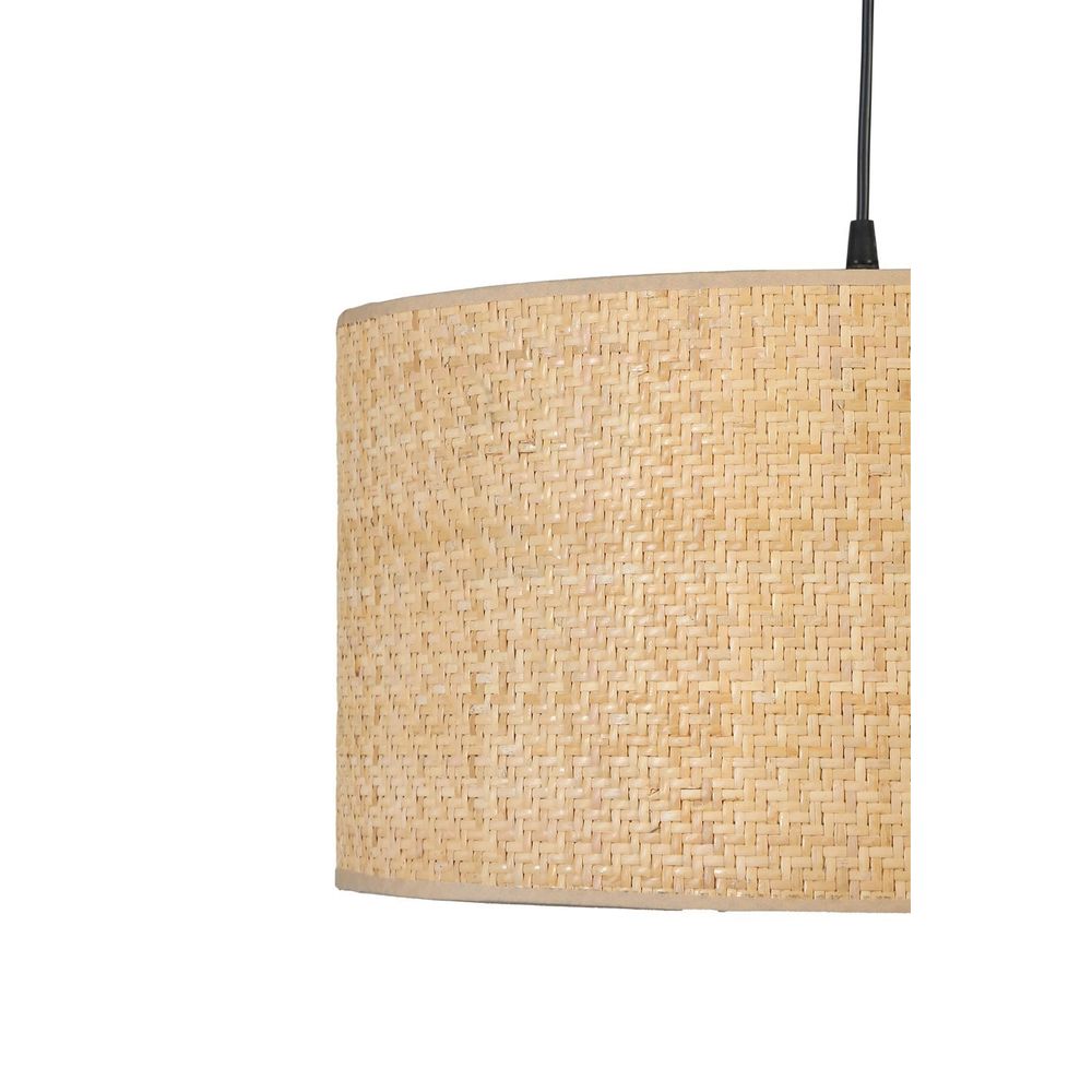 Elegantni Rattan Avize sa Hasır Abajurima - Zlatno Crna Bež slika 4