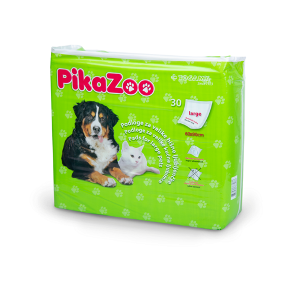 PikaZoo podloga za kućne ljubimce Large 60x90cm 30kom slika 1