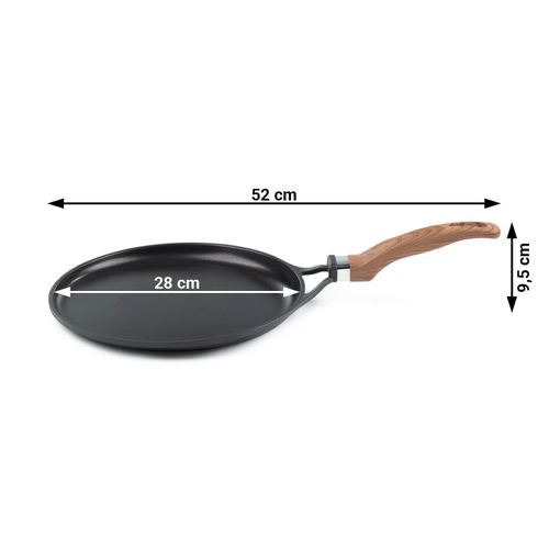 Tava za palačinke Rosmarino Black Line – 28 cm slika 4