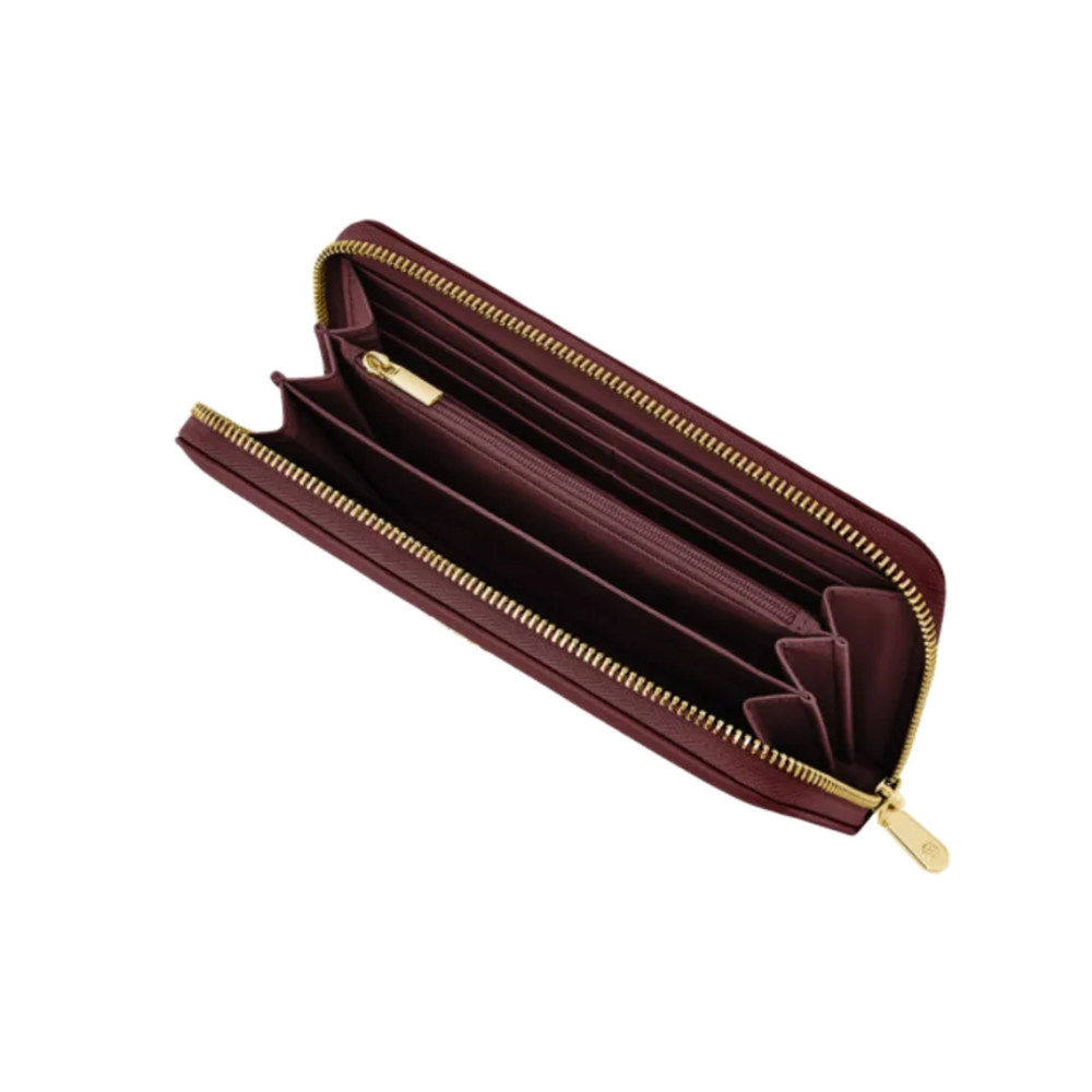 Hugo Boss novčanik Signature Lady HEL616R, bordo slika 2