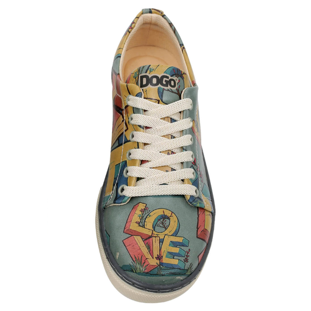 DOGO Ženske patike Sneakers Love - Tirkizne slika 4