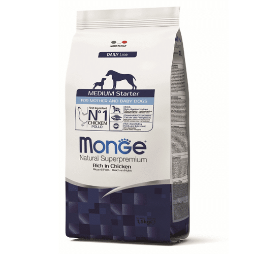 Monge Natural Superpremium Dog Medium Starter 1.5 kg slika 1