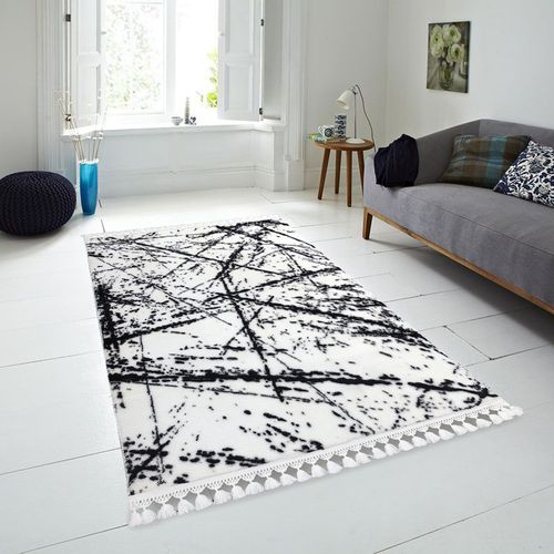 Conceptum Hypnose Tepih SAFARI, dimenzije: 120*170 cm, Safari - Black, White slika 1