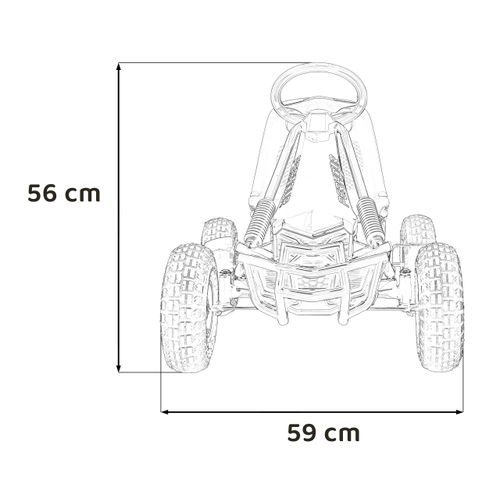 Go-kart AIR Per Hour - rozi slika 2